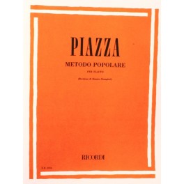 PIAZZA Metodo Popolare per Flauto